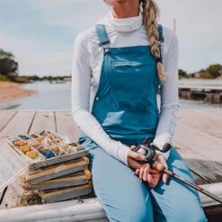 Aftco Womens Field Overalls - Moonlight -Fishing Specialty Shop aftco womens field overalls moonlight 37608.1651453244