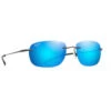 Maui Jim Nanea Sunglasses - Gunmetal/Blue Hawaii -Fishing Specialty Shop maui jim b332 02d nanea sunglasses 55087.1671051004