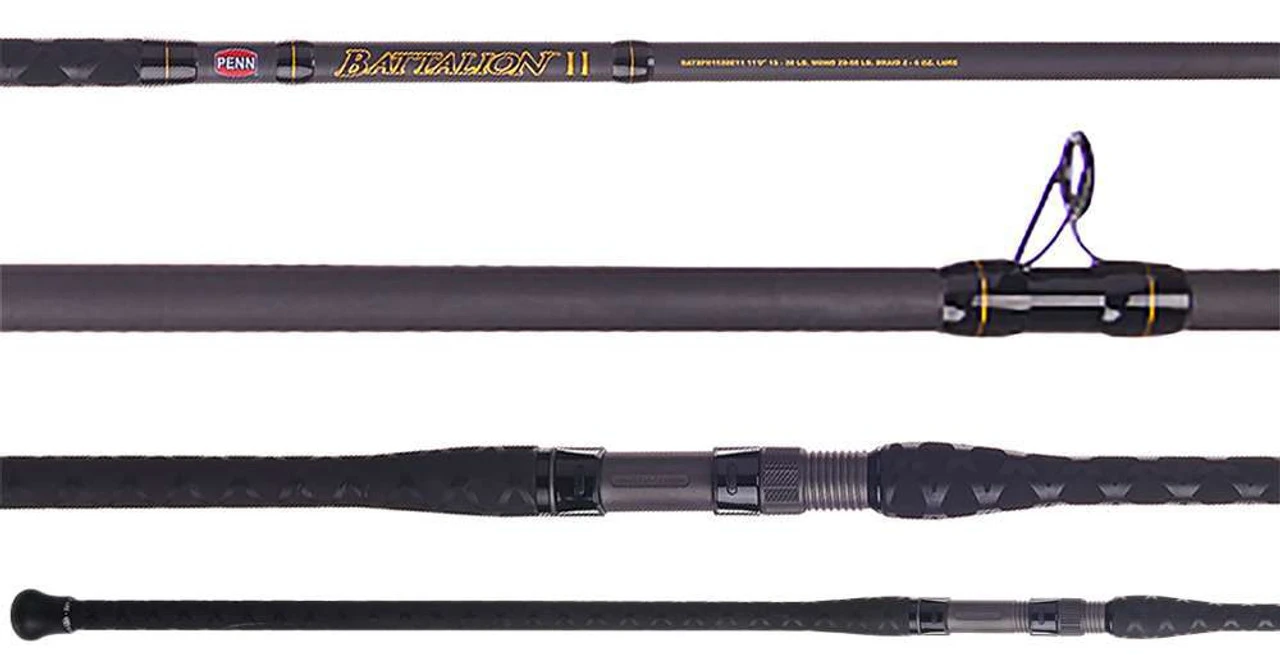 Penn Battalion II Surf Casting Rods 3 Penn Battalion II Surf Casting Rods