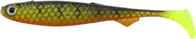 Salmo Slick Shad 11 Swimbait - Gold Fluorescent Perch UV