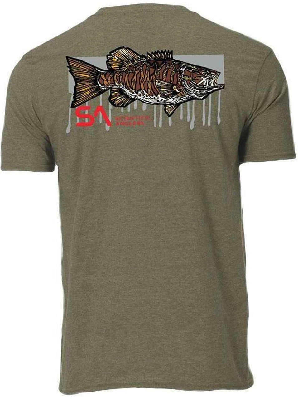 Scientific Anglers Stockton Smallmouth Bass T-Shirt 3 Scientific Anglers Stockton Smallmouth Bass T-Shirt