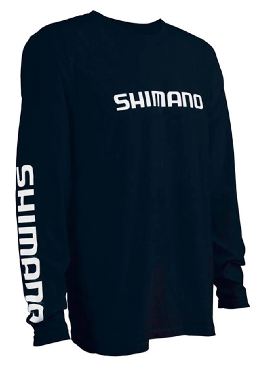 Shimano Logo Cotton Long Sleeve T-Shirts 5 Shimano Logo Cotton Long Sleeve T-Shirts - Image 3