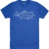 Simms Bass Line T-Shirt - Royal Heather - Large -Fishing Specialty Shop simms bass line t shirt royal heather l 71191.1665206750.386.513