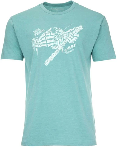 Simms Grim Reeler T-Shirt - Oil Blue Heather - Large 3 Simms Grim Reeler T-Shirt - Oil Blue Heather - Large