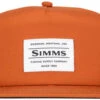 Simms Unstructured Flat Brim Cap - Simms Orange -Fishing Specialty Shop simms unstructured flat brim cap simms orange 51258.1651453938.386.513
