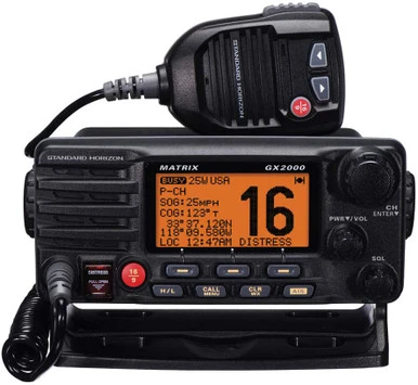 Standard Horizon GX2000 Matrix VHF W/ Optional AIS Input 30W PA 3 Standard Horizon GX2000 Matrix VHF W/ Optional AIS Input 30W PA