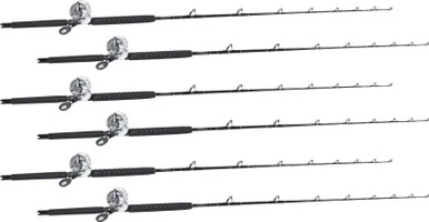 Shimano Talica TAC20BFC / TackleDirect Platinum Hook White Marlin Package W/ 6 Combos 3 Shimano Talica TAC20BFC / TackleDirect Platinum Hook White Marlin Package W/ 6 Combos
